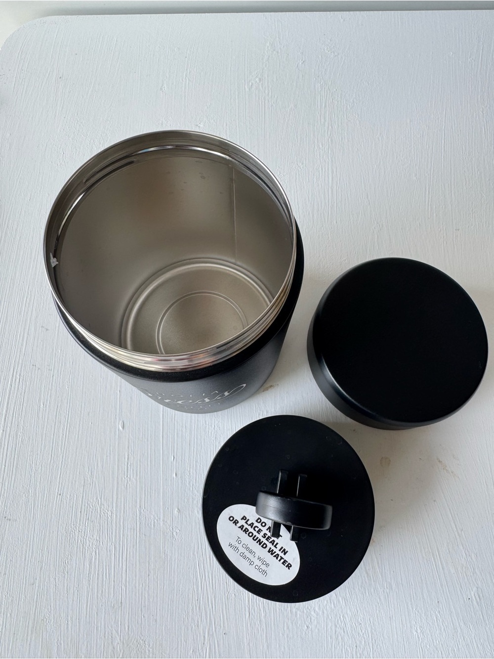 NWOT Magnolia Press Coffee Co Vacuum Seal Multipurpose Kitchen Canister - Picture 4 of 5